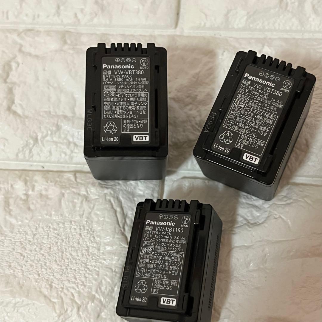 【付属品多数】Panasonic ビデオカメラ HC-V550M +その他