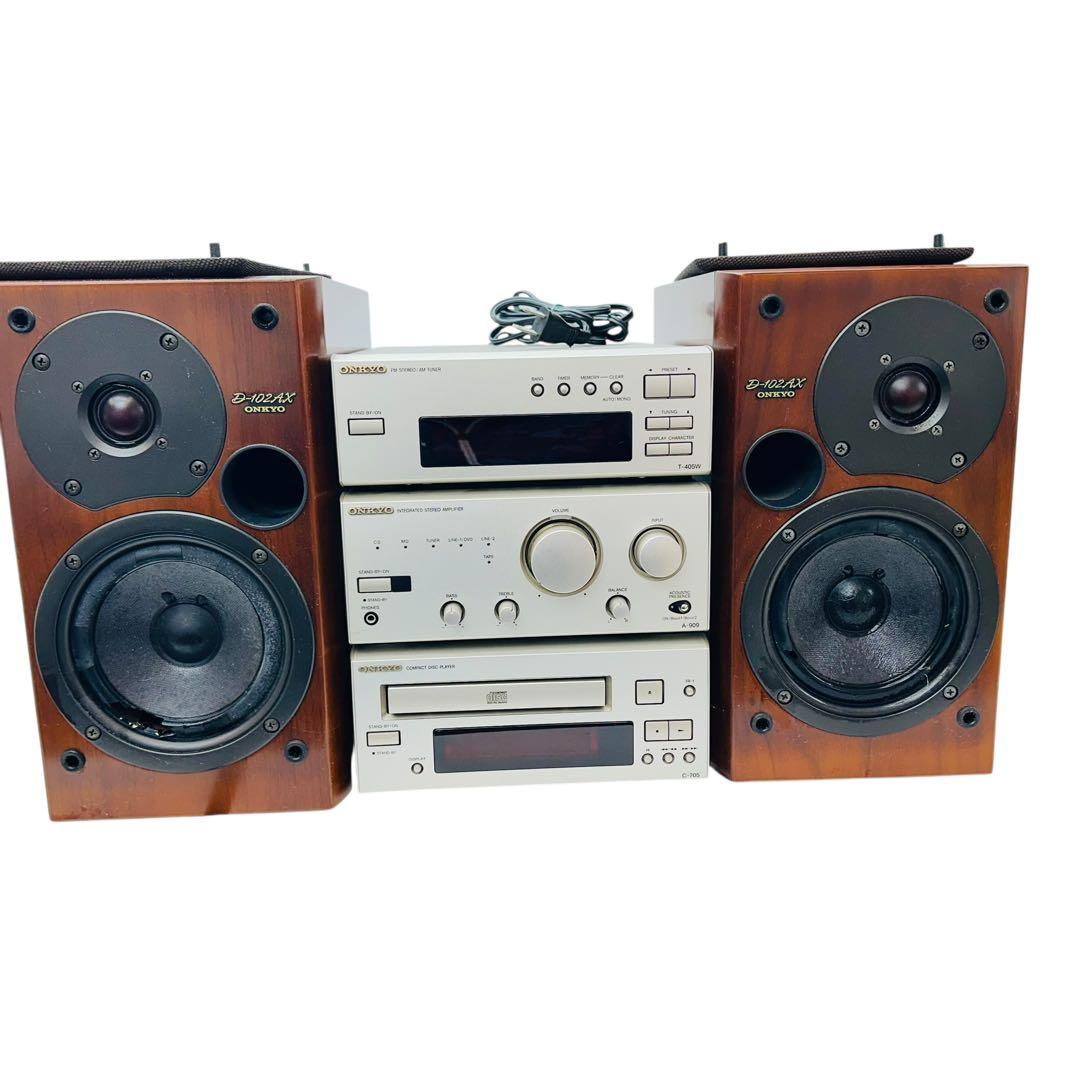 ONKYO オンキョー　ミニコンポ　スピーカー