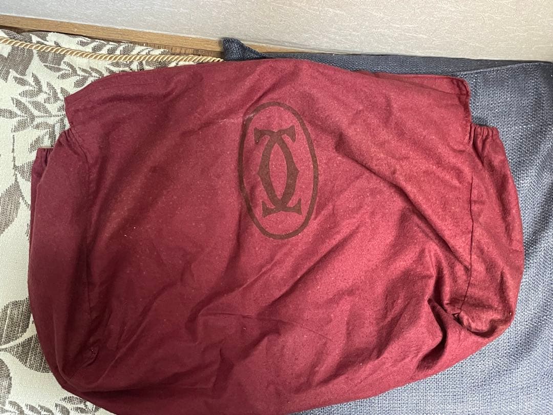 ヴィンテージ　Cartier マストライン ボストンバッグ カルティエ