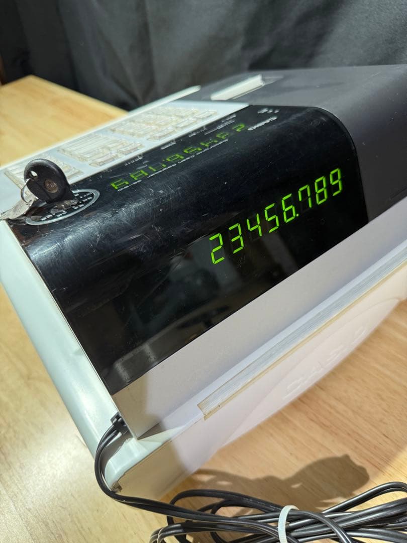 CASIOカシオ電子レジスター（SE-S10）② 中古品 簡易動作確認済み