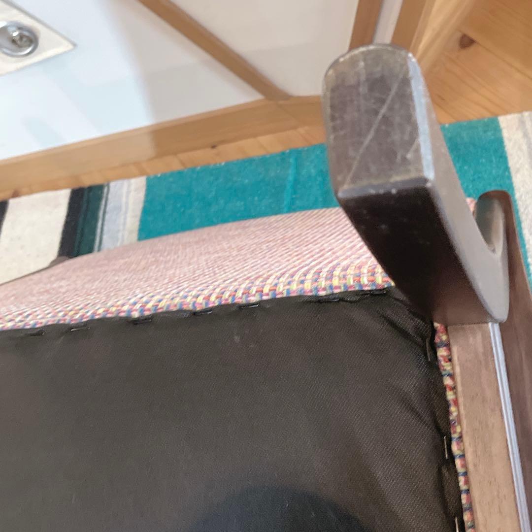 希少　カリモク　チターノ　一人掛け　アーム　ソファ　レトロ　ヴィンテージ