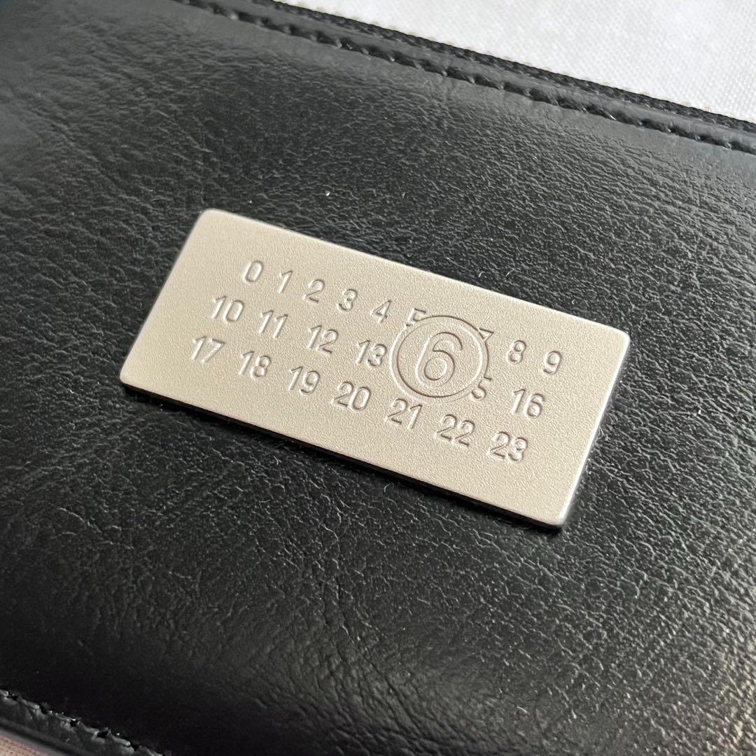 ほぼ未使用 MM6 MaisonMargielaレザーカードホルダー マルジェラ