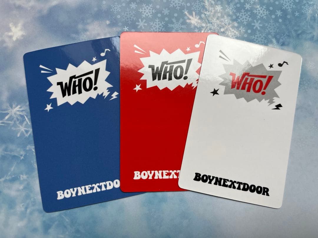 BOYNEXTDOOR WHO 中華 yizhiyu withfans テサン