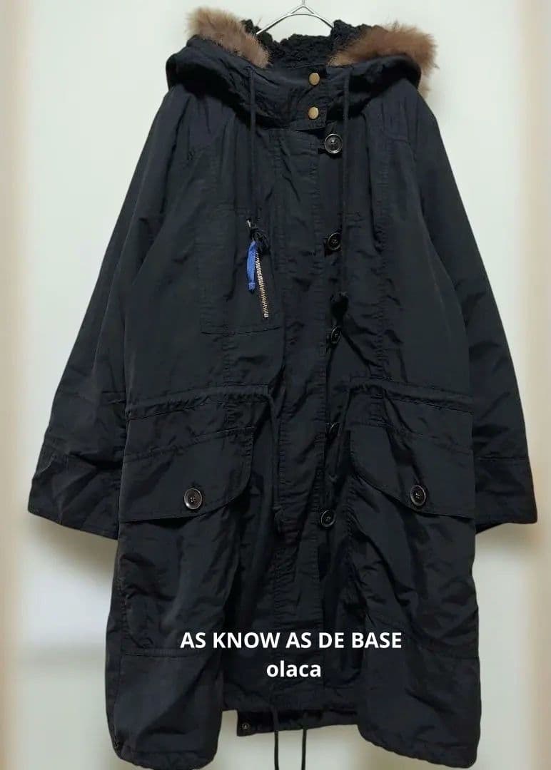 アズノゥアズドゥバズ　オオラカ　モッズコート　ライナー付き　サイズ19　タグ付き
