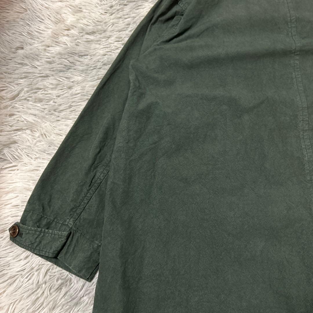 【美品】nest Robe スーピマコットンフレンチアーミーコート