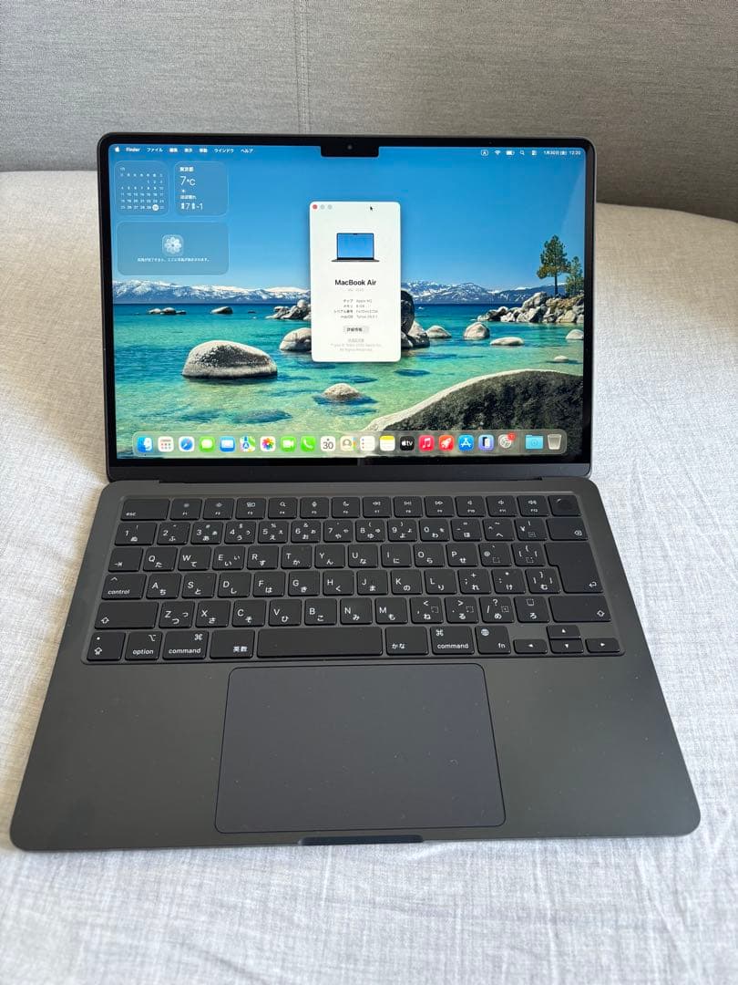 MacBook Air M2 ミッドナイト