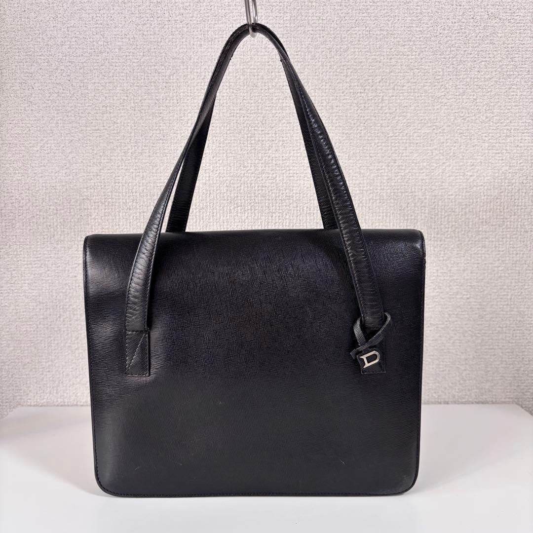 DELVAUX デルヴォー レザー バッグ ブラック ヴィンテージ 希少
