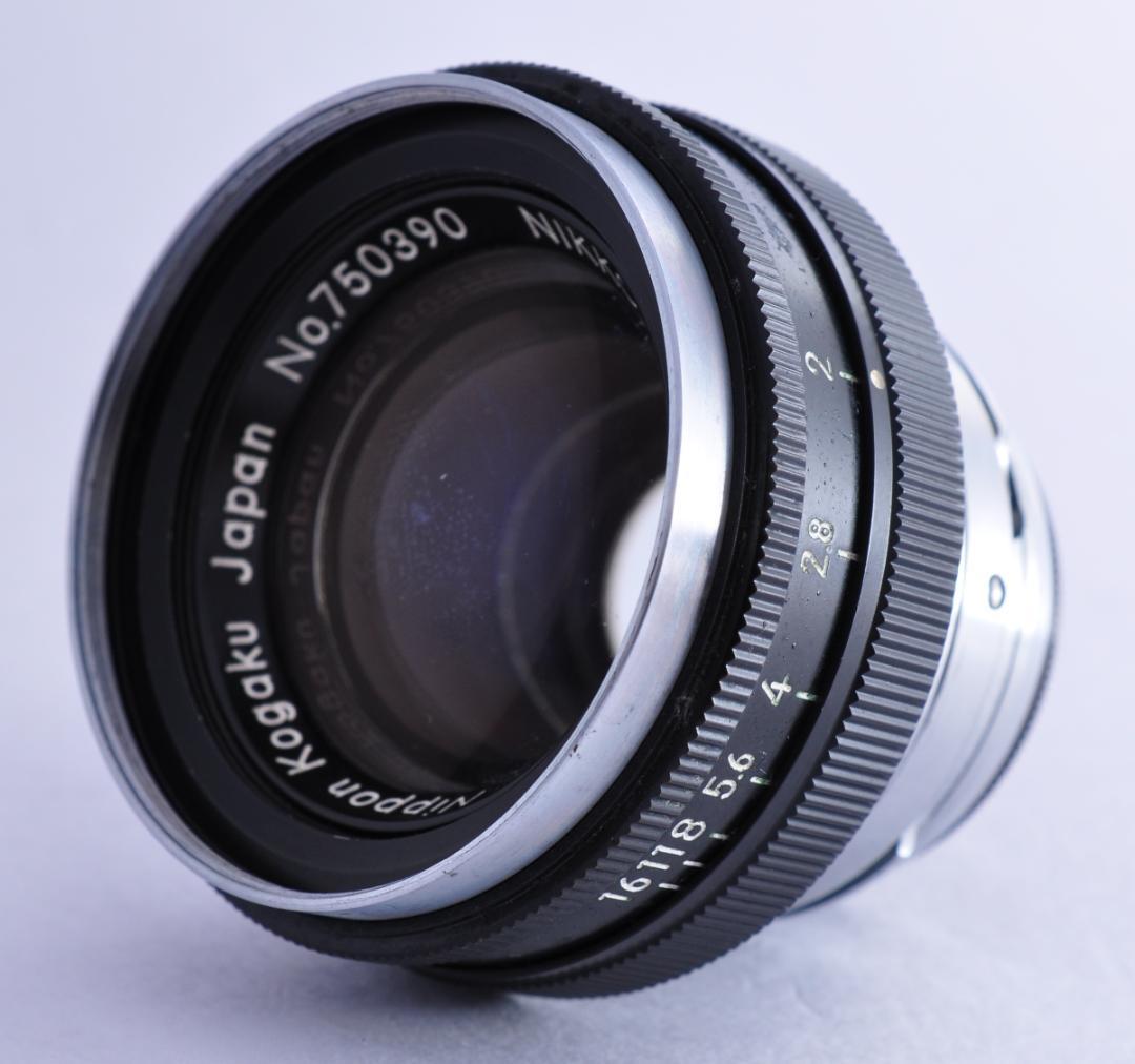ニコンNikon Nikkor-H 5cm 50mm f2