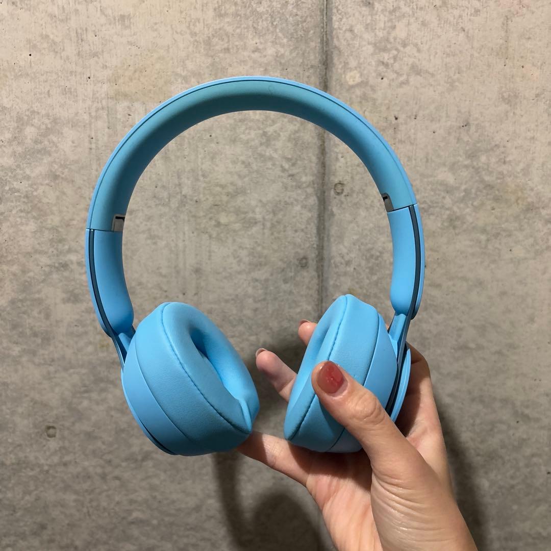 Beats Solo pro light blue 美品　人気色