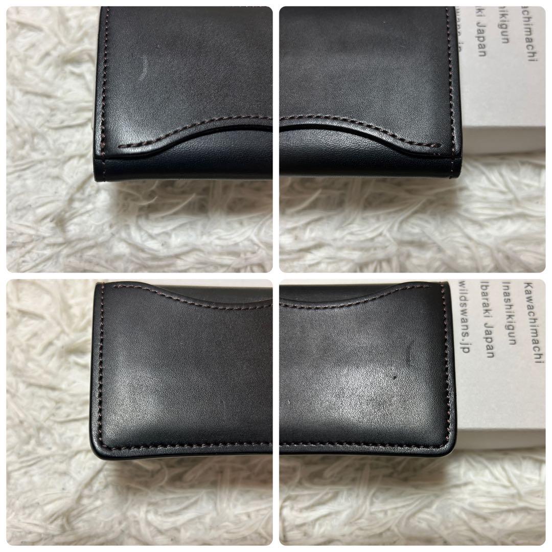 ⭐️極美品⭐️ワイルドスワンズ タング サドルプルアップ ケース メンズ 箱付