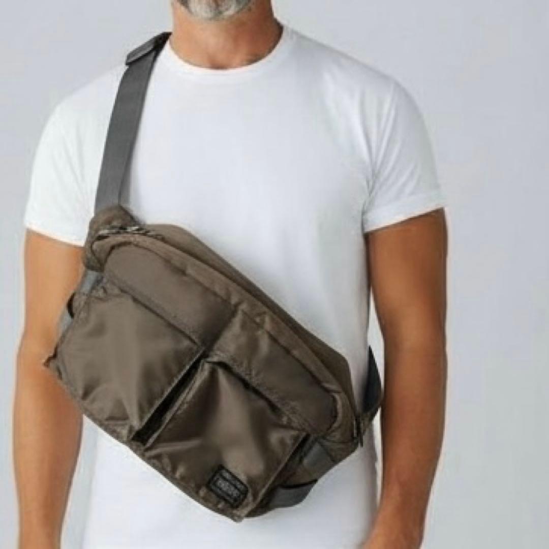 【希少・廃盤カラー】PORTER TANKER ウエストバッグ