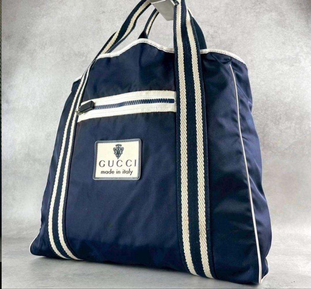 C*y様 GUCCI ネイビー トートバッグ