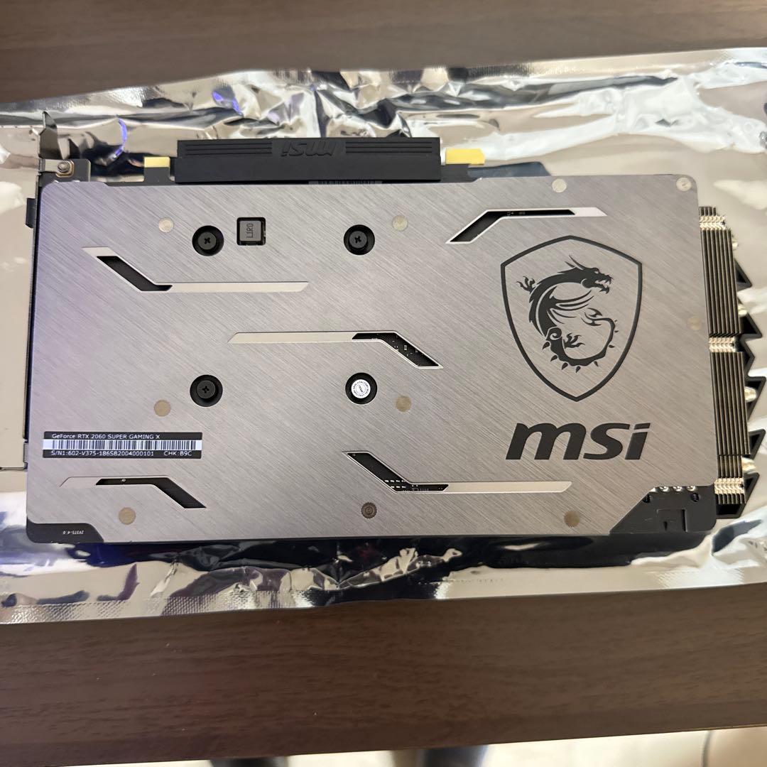 グラフィックボード・グラボ・ビデオカード MSI GeForce RTX 2060 Super GAMING X