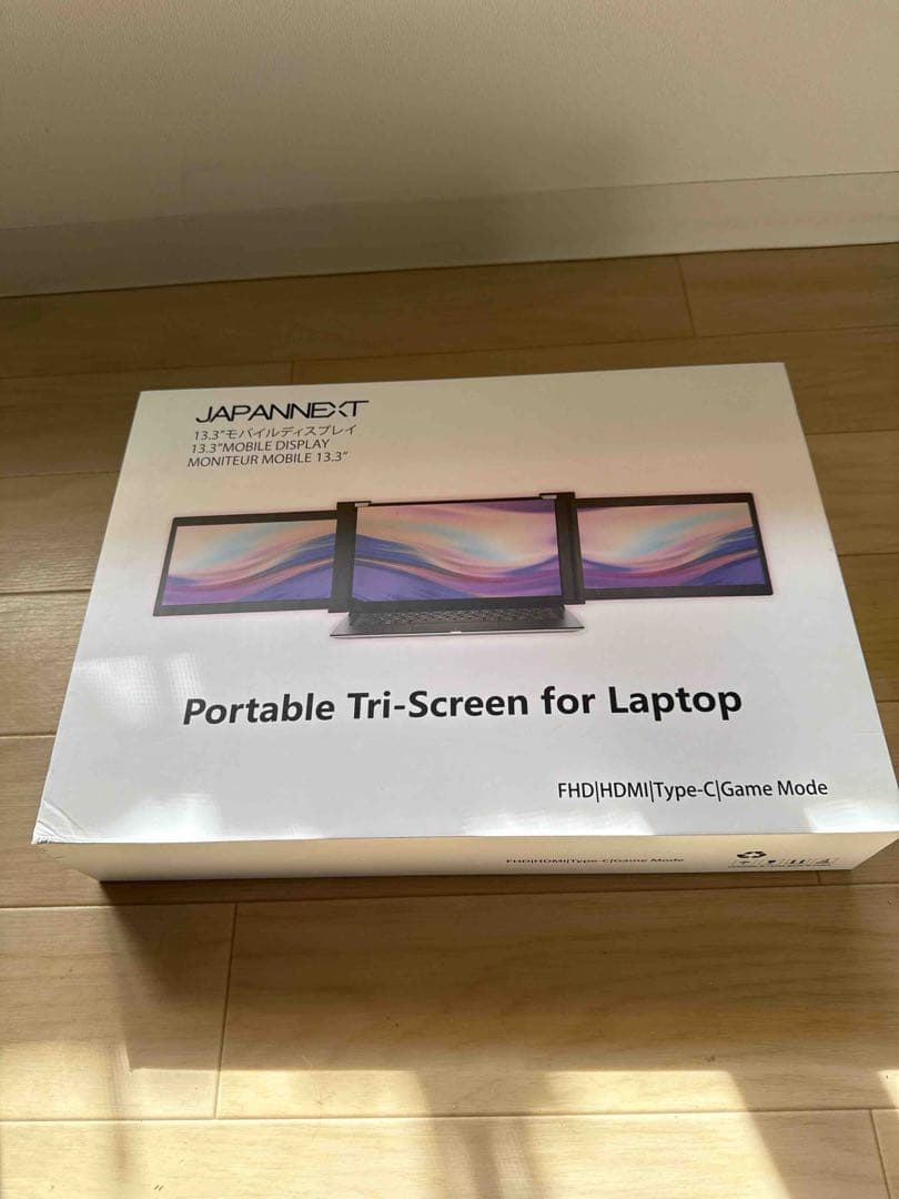 JAPANNEXT 13.3インチ JN-TRI-IPS133FHDR トリプル