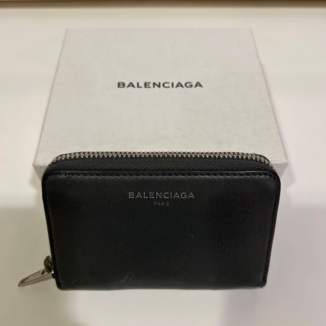 BALENCIAGA ケース グレー&グリーン