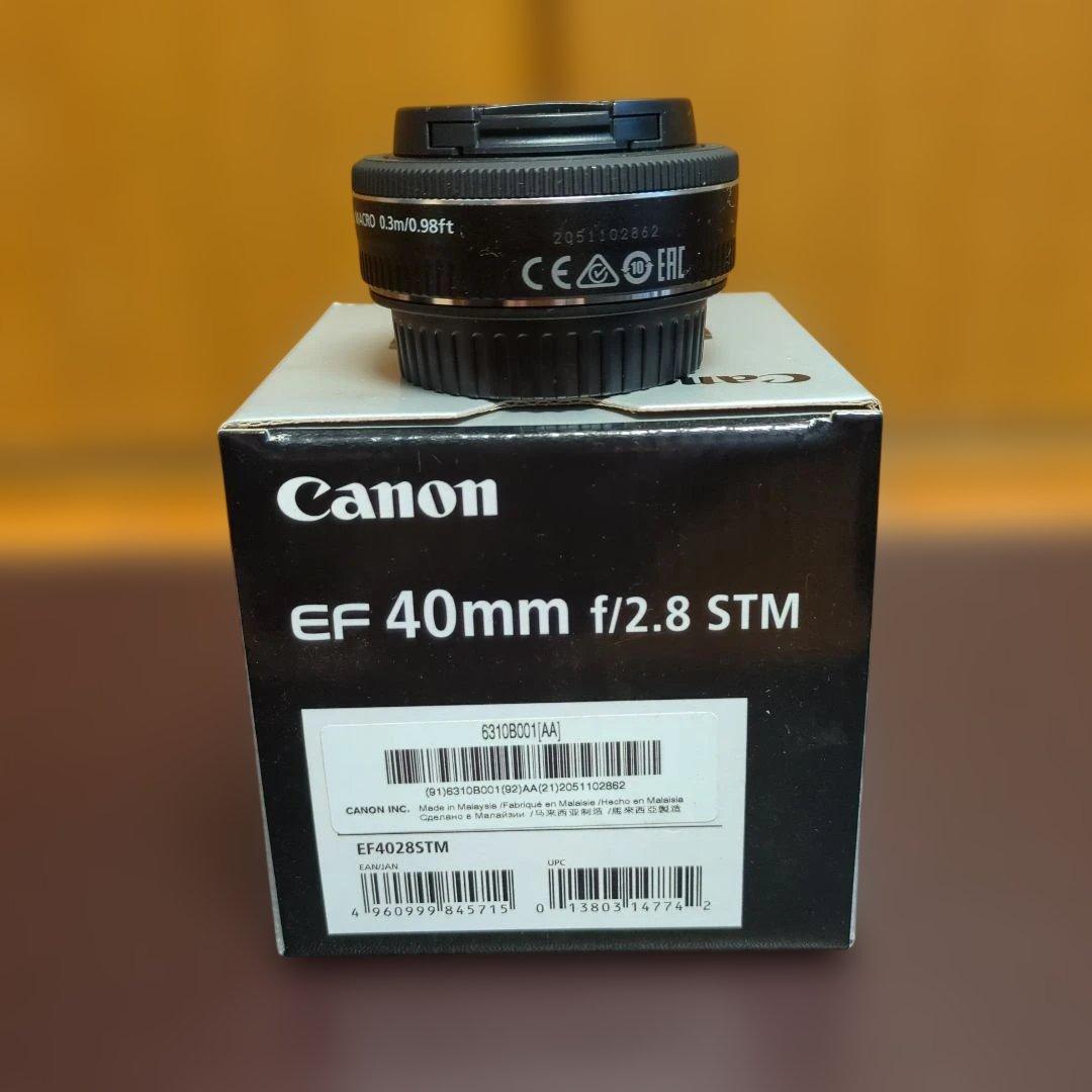 C*H様 【美品・純正レンズフード付き】Canon EF40mm F2.8 ST