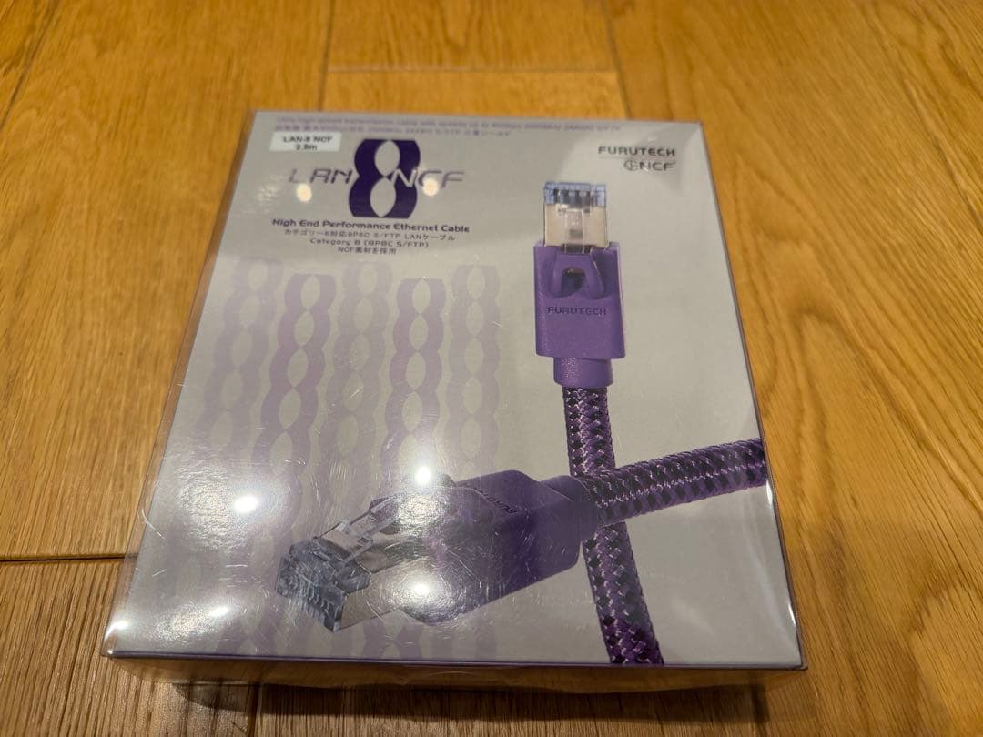 FURUTECH フルテック LAN-8 NCFケーブル 2.5m