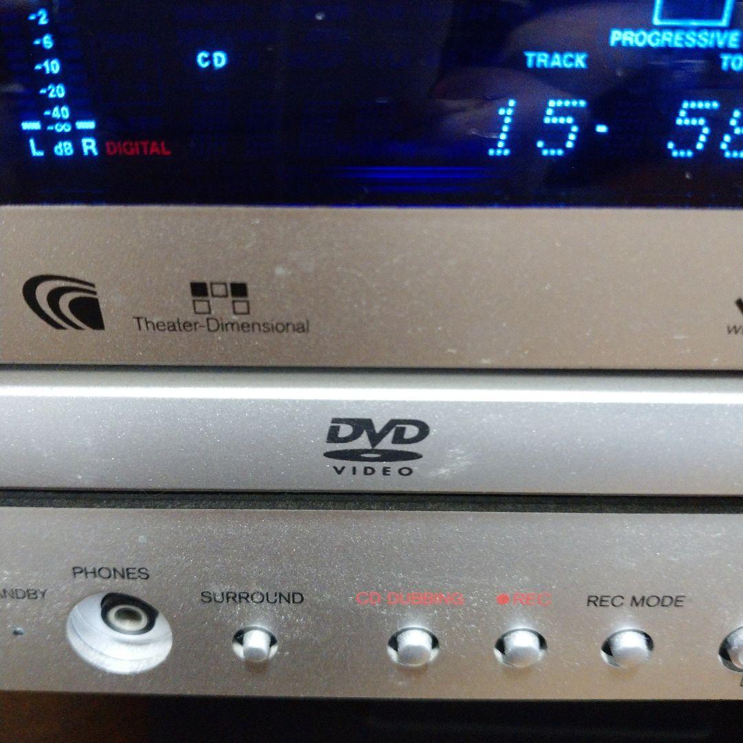 【ジャンク】ONKYO DVD/MDチューナーアンプセット