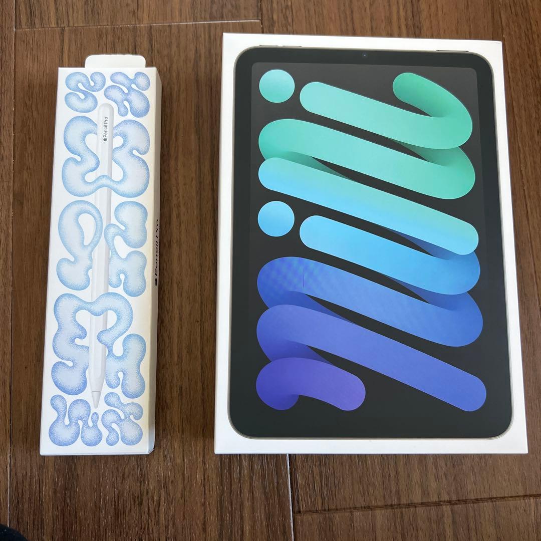 iPad mini (第7世代) + Apple Pencil (第2世代)