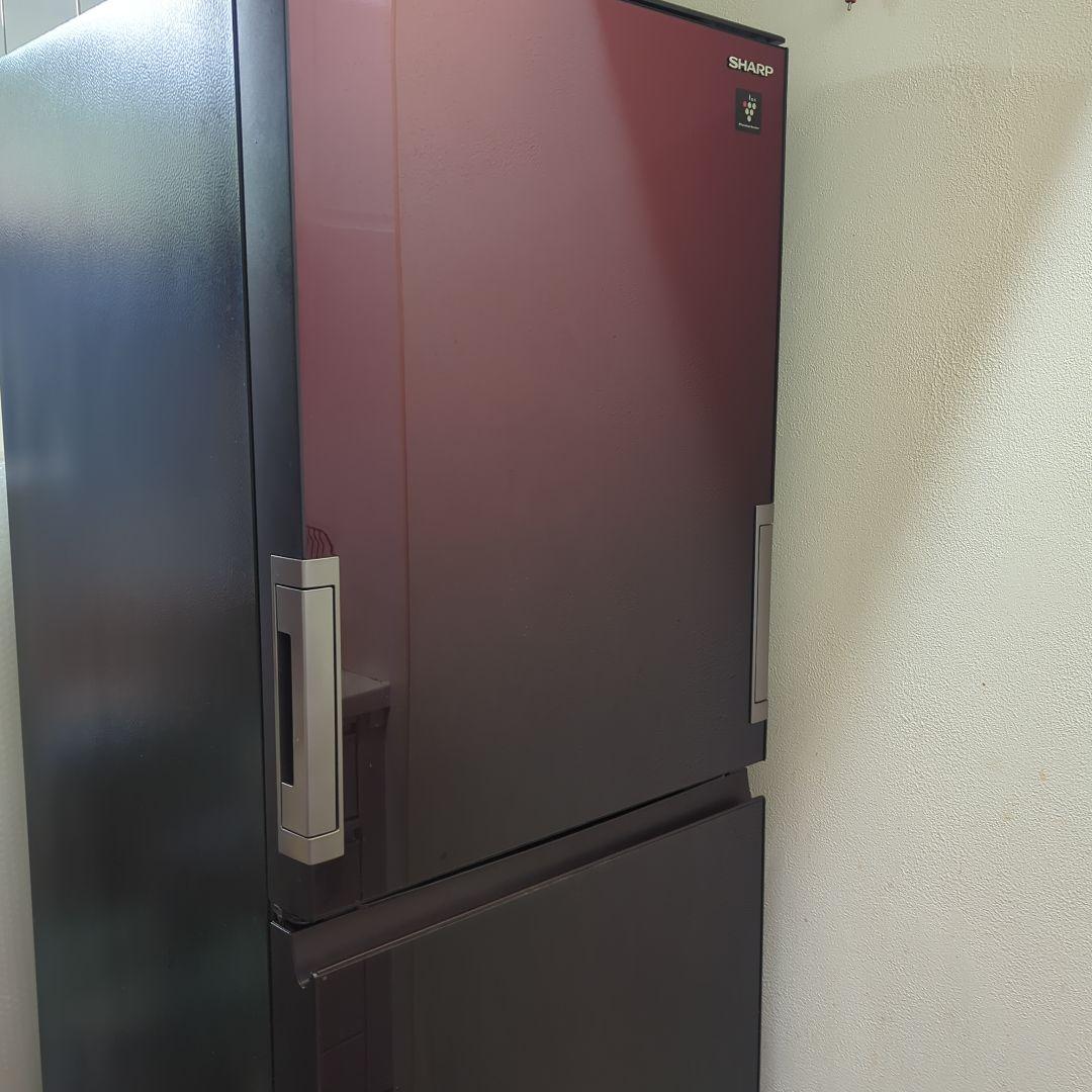 SHARP 冷蔵庫 SJ-GW35F-R 350L