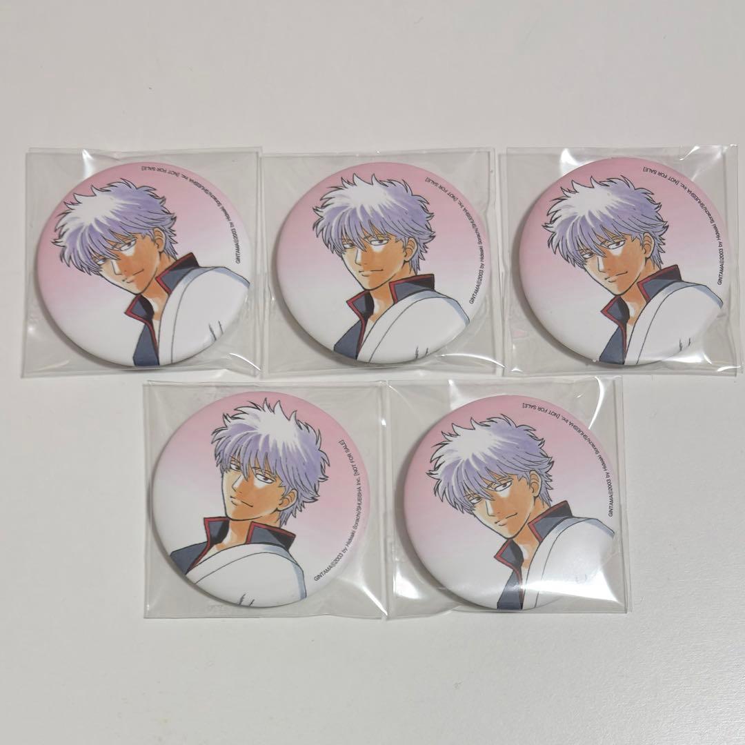 AGF 2025 韓国　公式品　特典　缶バッジ　銀魂 坂田銀時　5個　セット