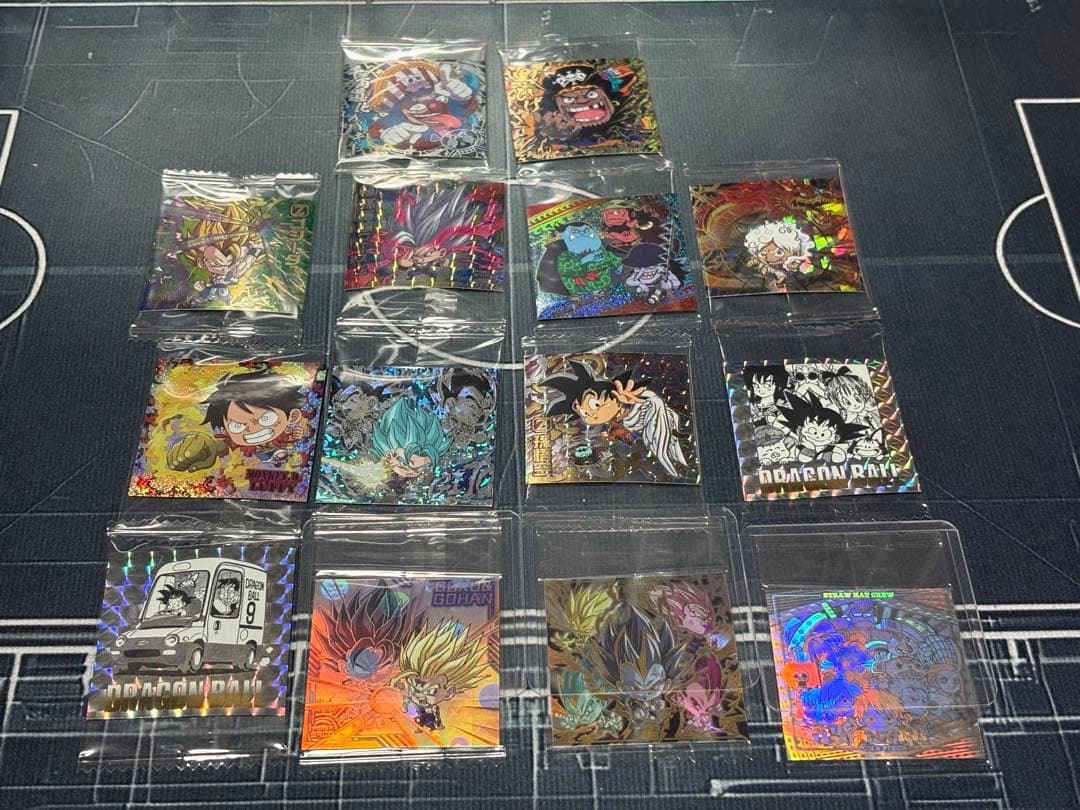 ドラゴンボール ワンピース ウエハース シクレ ホロ