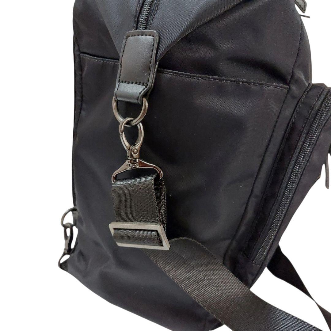 アナスイミニ　ペアレンツバッグ　3WAY　リュック　ショルダー　トート　黒