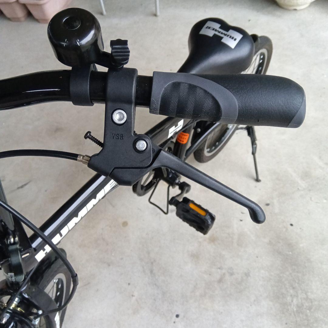 HUMMER 折りたたみ自転車 ブラック