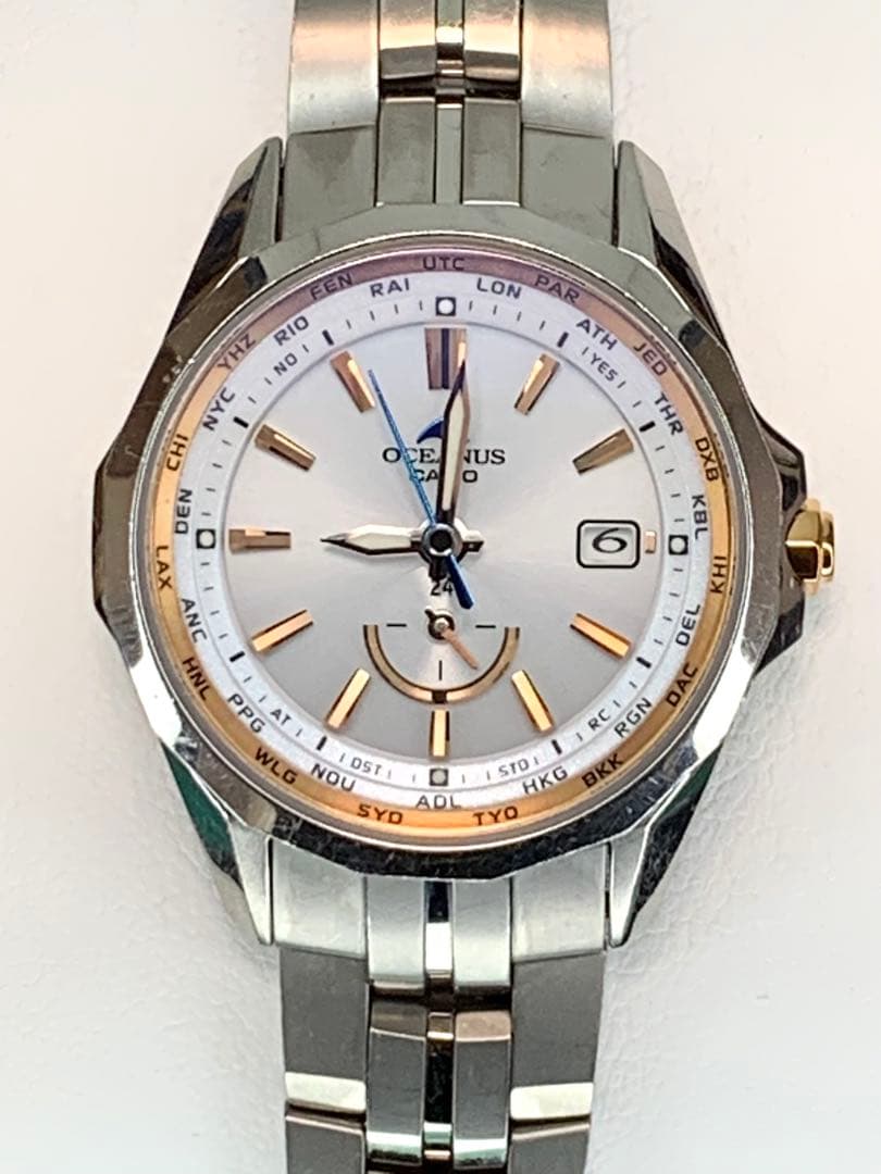 CASIO カシオ OCEANUS オシアナス OCW-S340-7AJF