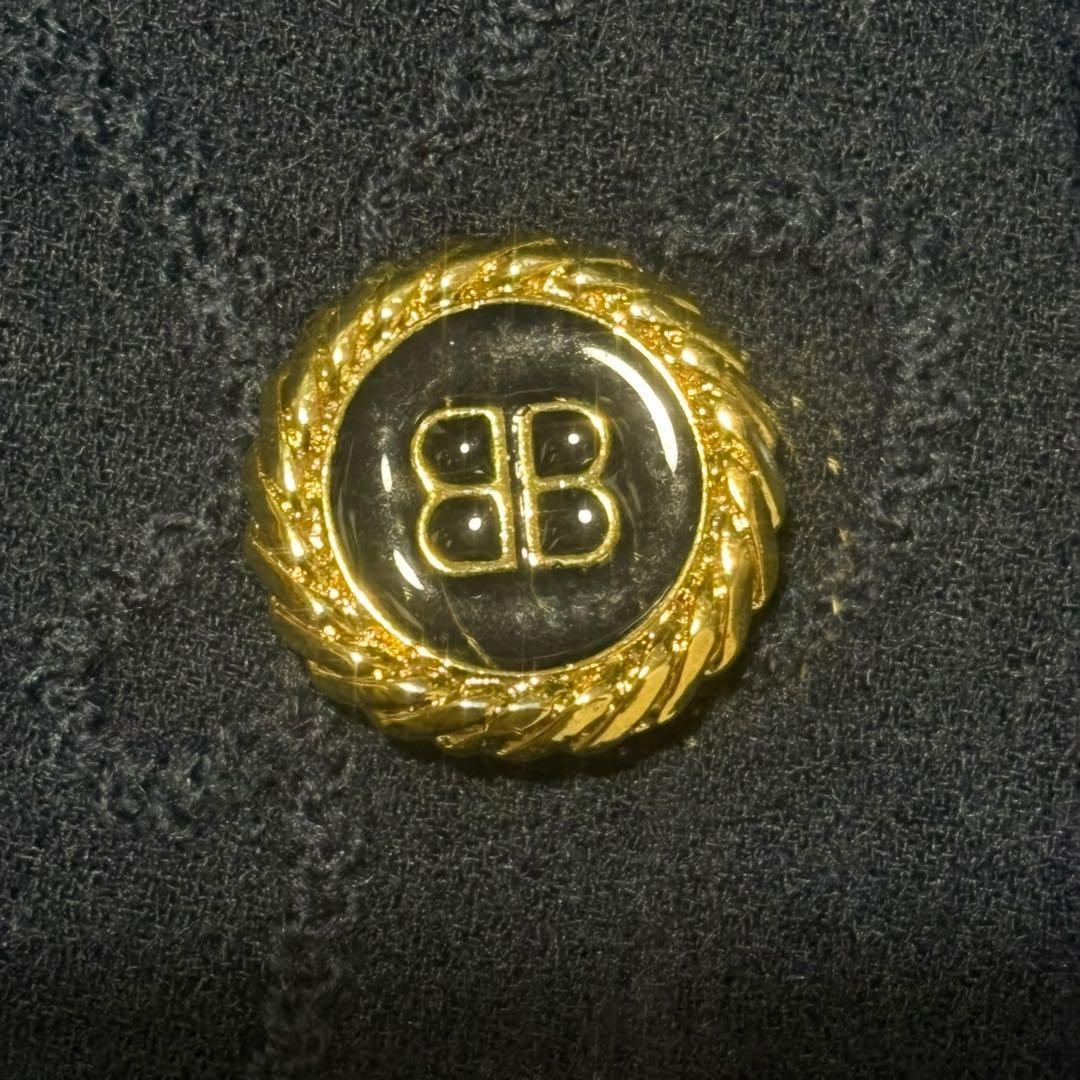 BALENCIAGA PARIS ヴィンテージ 構築 ウールコート 金ボタン