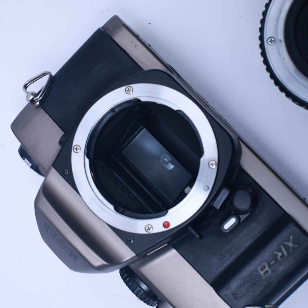 フィルムカメラ RICOH XR-8SUPER 単焦点レンズ2本
