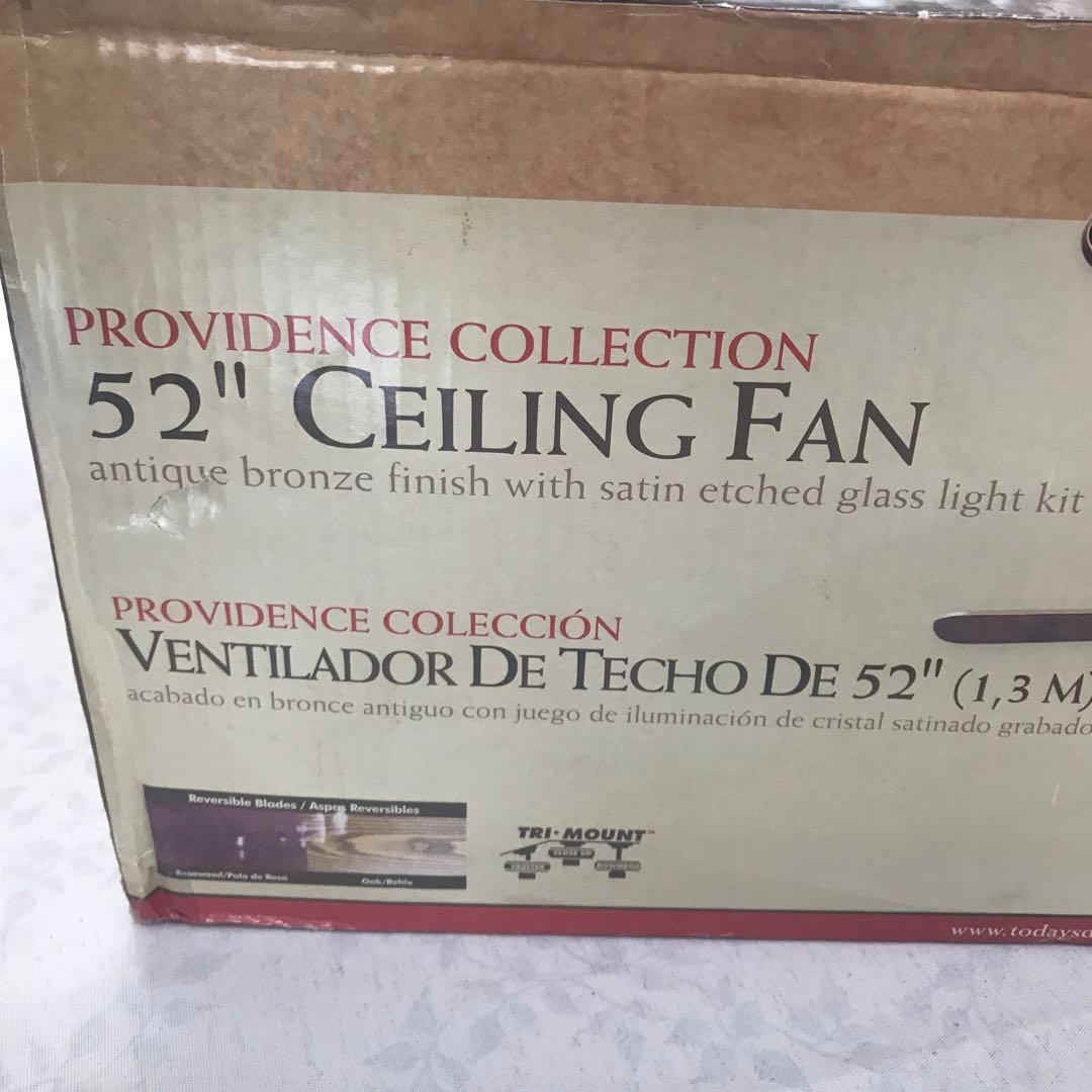 未開封　シーリングファン　アンティークデザイン
