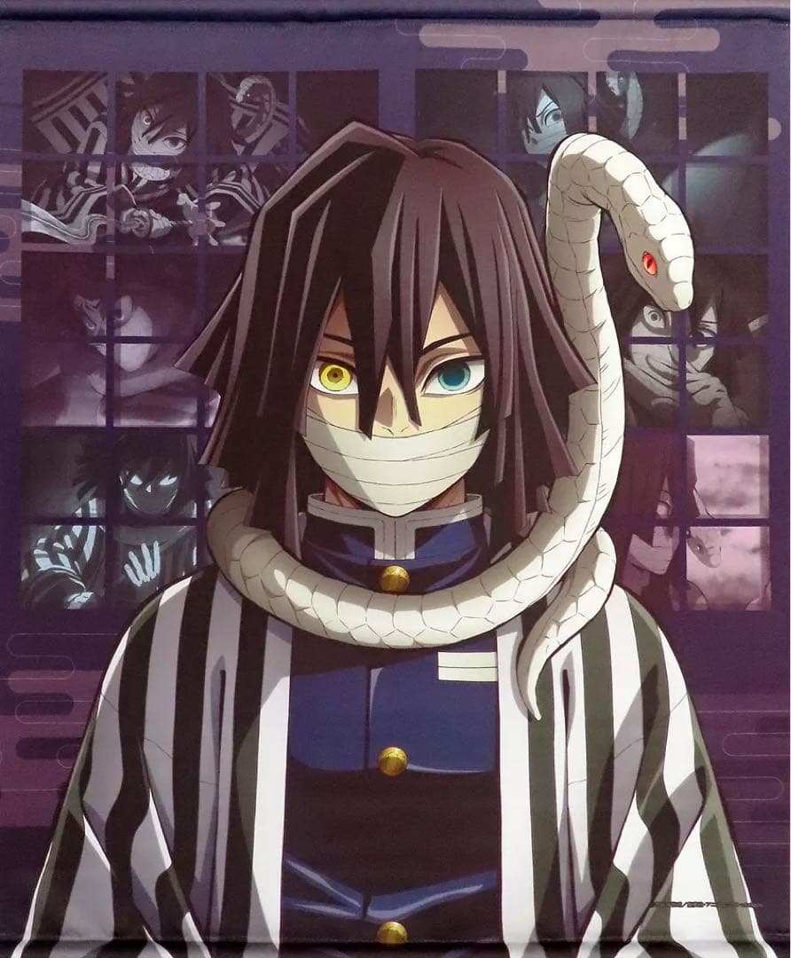 ま*)様 鬼滅の刃　柱展限定品　柱稽古編　KVアナザーカット　等身大タペストリー