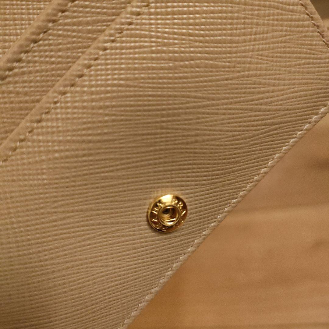 PRADA　名刺入れ　プラダ サフィアーノレザー　カードケース