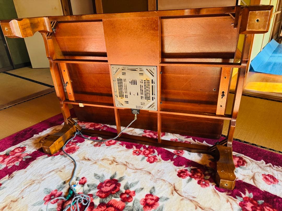 コタツ テーブル インテリア 座卓 暖房 ちゃぶ台 120cm 食卓 レトロ