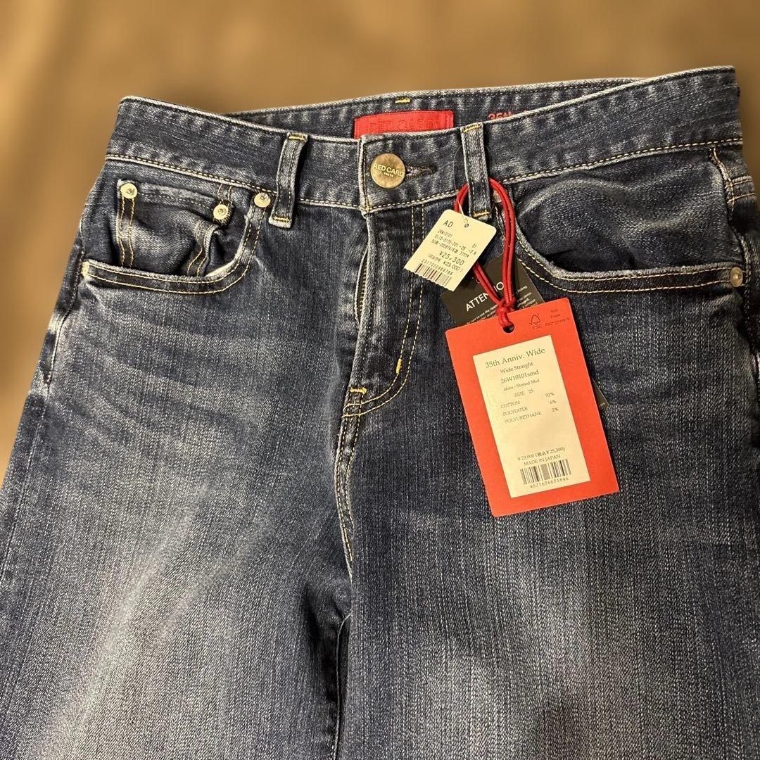 Redcard Tokyo 35th Anniv. Wide ストレートデニム