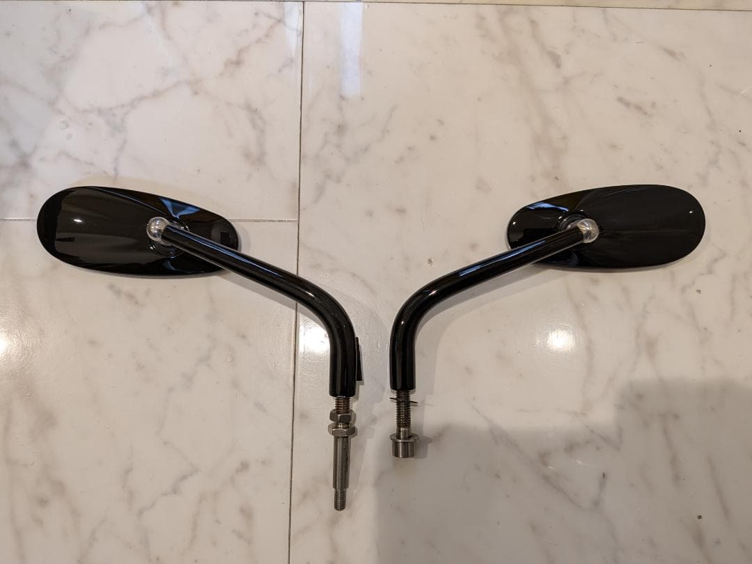 CRAFTMAN クラフトマン モーフィングミラー ブラックアルマイト 左右