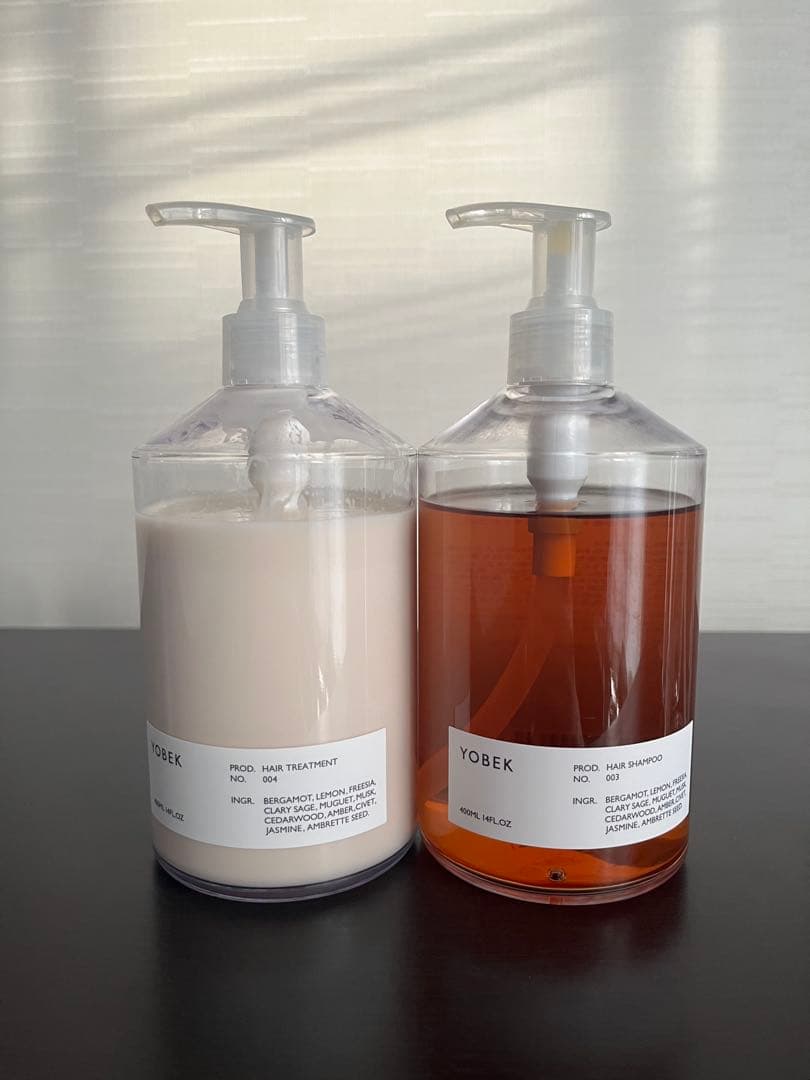 ヨベク　YOBEK シャンプー トリートメント セット 1000ml 空ボトル無