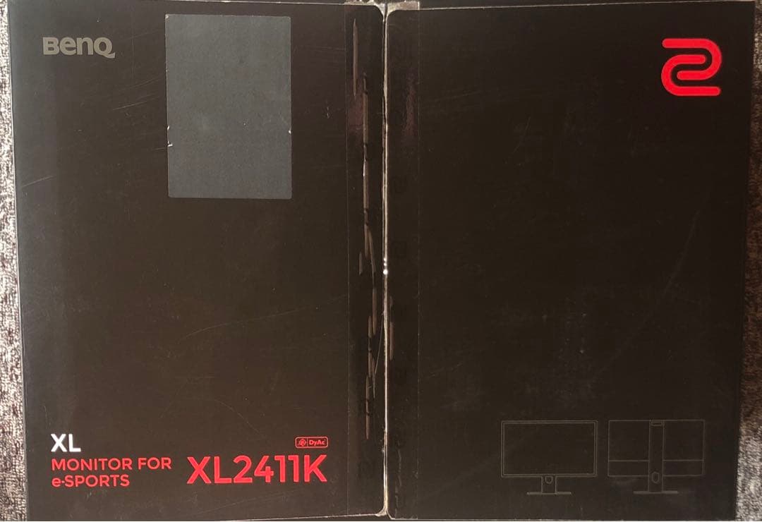 BenQ ベンキュージャパン XL2411K ゲーミングモニター 24インチ