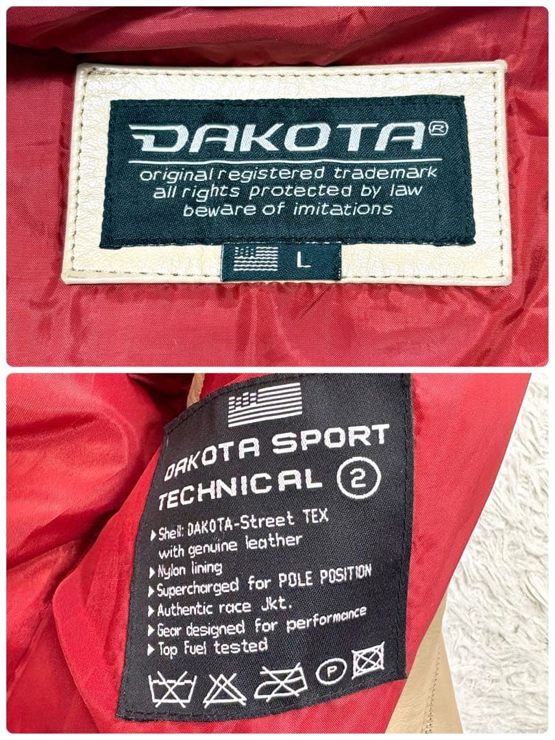 【希少】 DAKOTA ライダース タグホイヤー 栄光のル•マン L