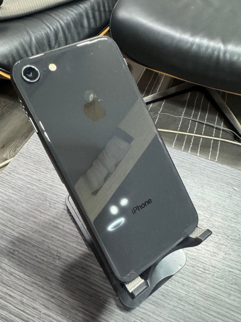 Apple iPhone 8 スペースグレー 本体64GB シムフリー12-1