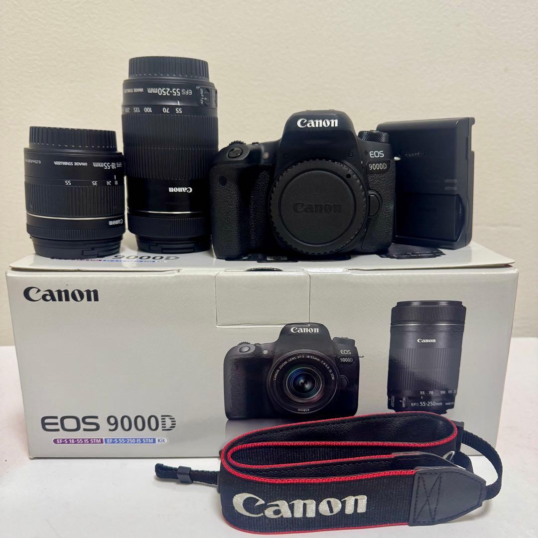 デジタル一眼レフカメラ Canon EOS 9000D ダブルズームレンズキット