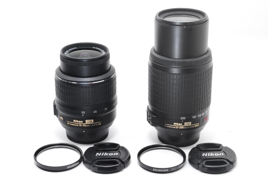 Nikon D7500 ダブルレンズセット VR付き 超高性能！