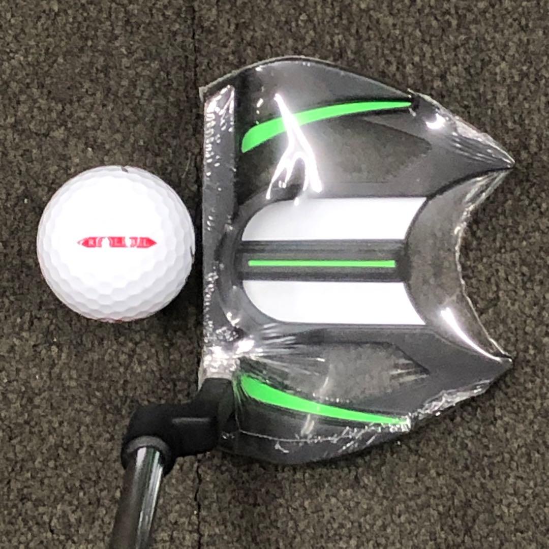 ★新品激安！極太グリップと大型ヘッドの安定感抜群のカッコいいダイナミクスパター