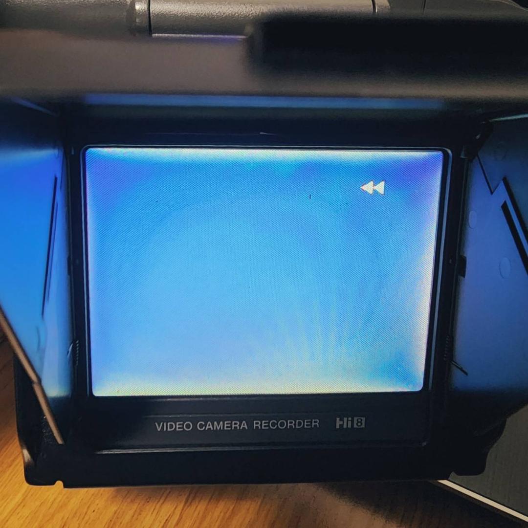 【動作確認済】高画質 8ミリ Hi8 SONY ビデオカメラ ACアダプタセット