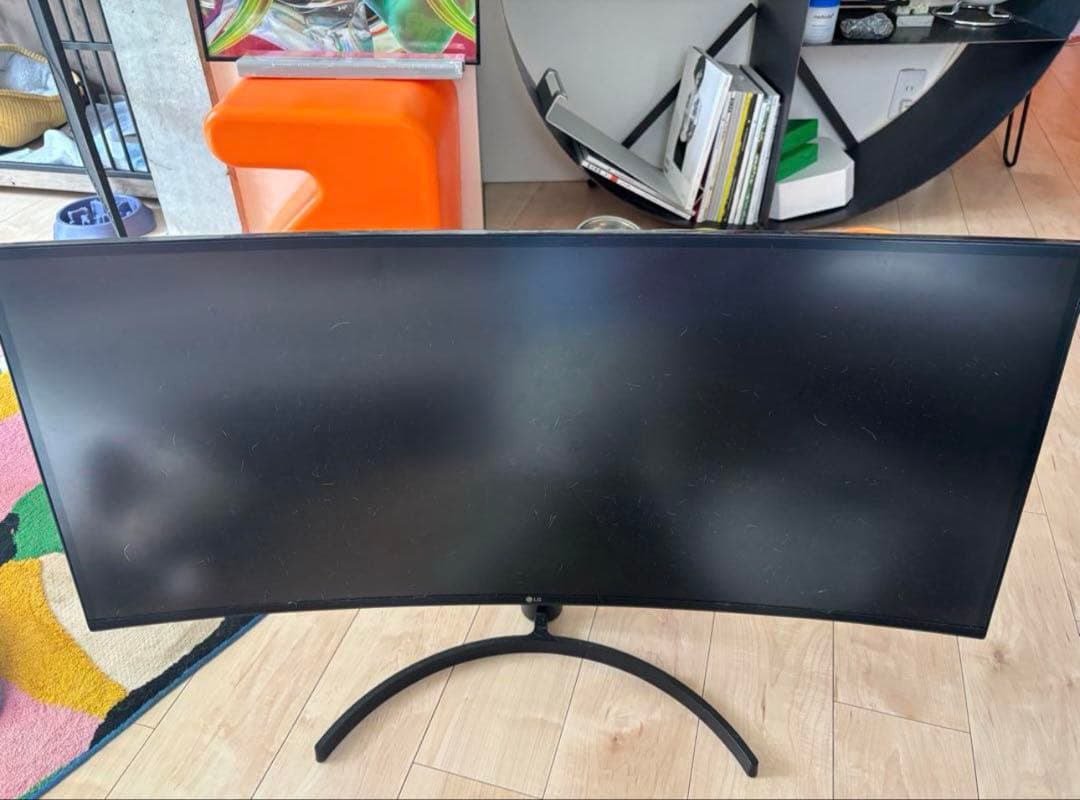 LG 34インチ　曲面ウルトラワイドディスプレイ 本体