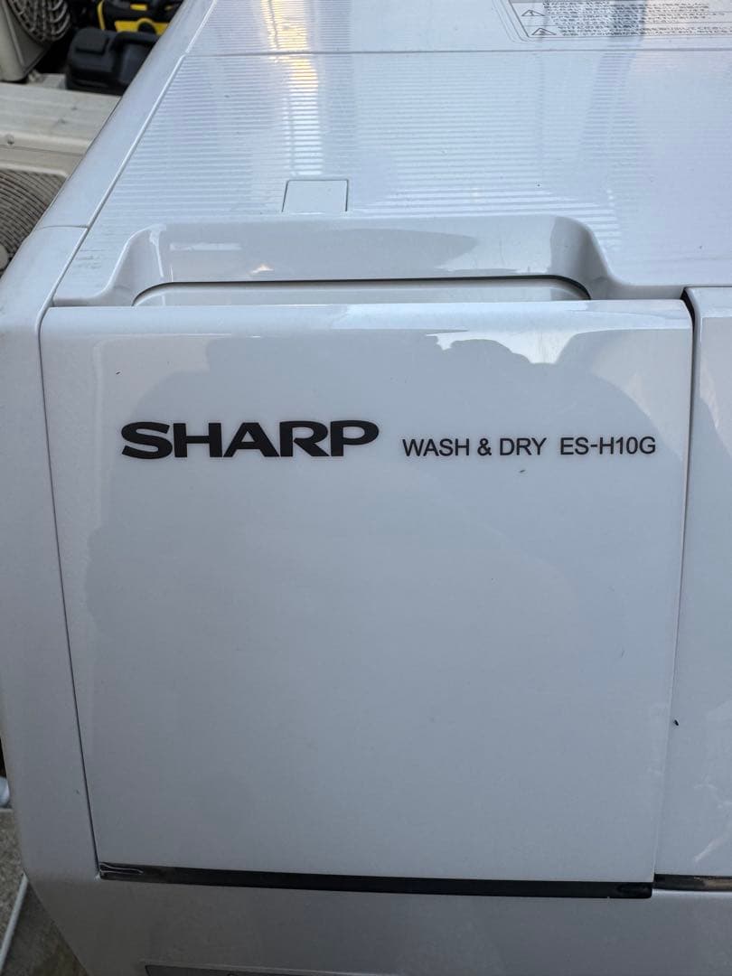 SHARP ドラム式洗濯機 ES-H10G-WL 2023年製 左開き