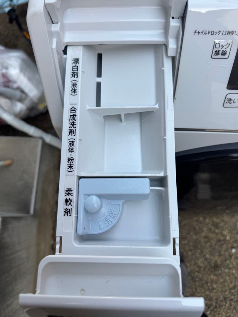 SHARP ドラム式洗濯機 ES-H10G-WL 2023年製 左開き