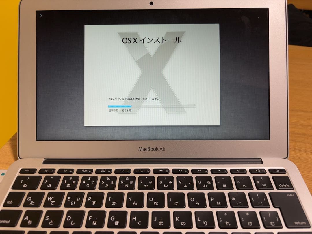 MacBook本体 MacBookAir mid2013(11inch)