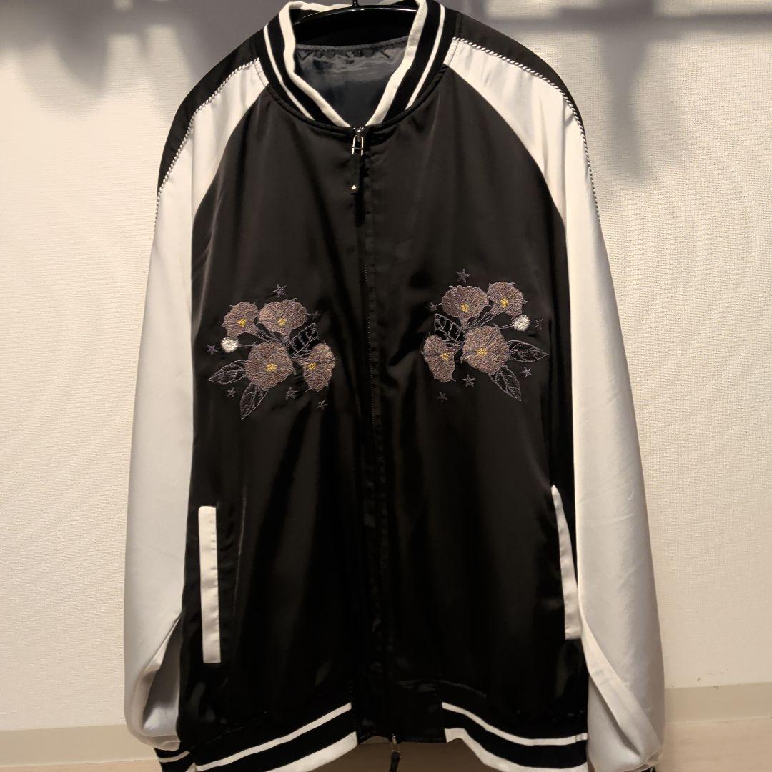 converse tokyo サテンオーバーサイズスカジャン